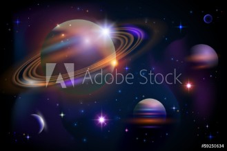 Bild von Planets and space